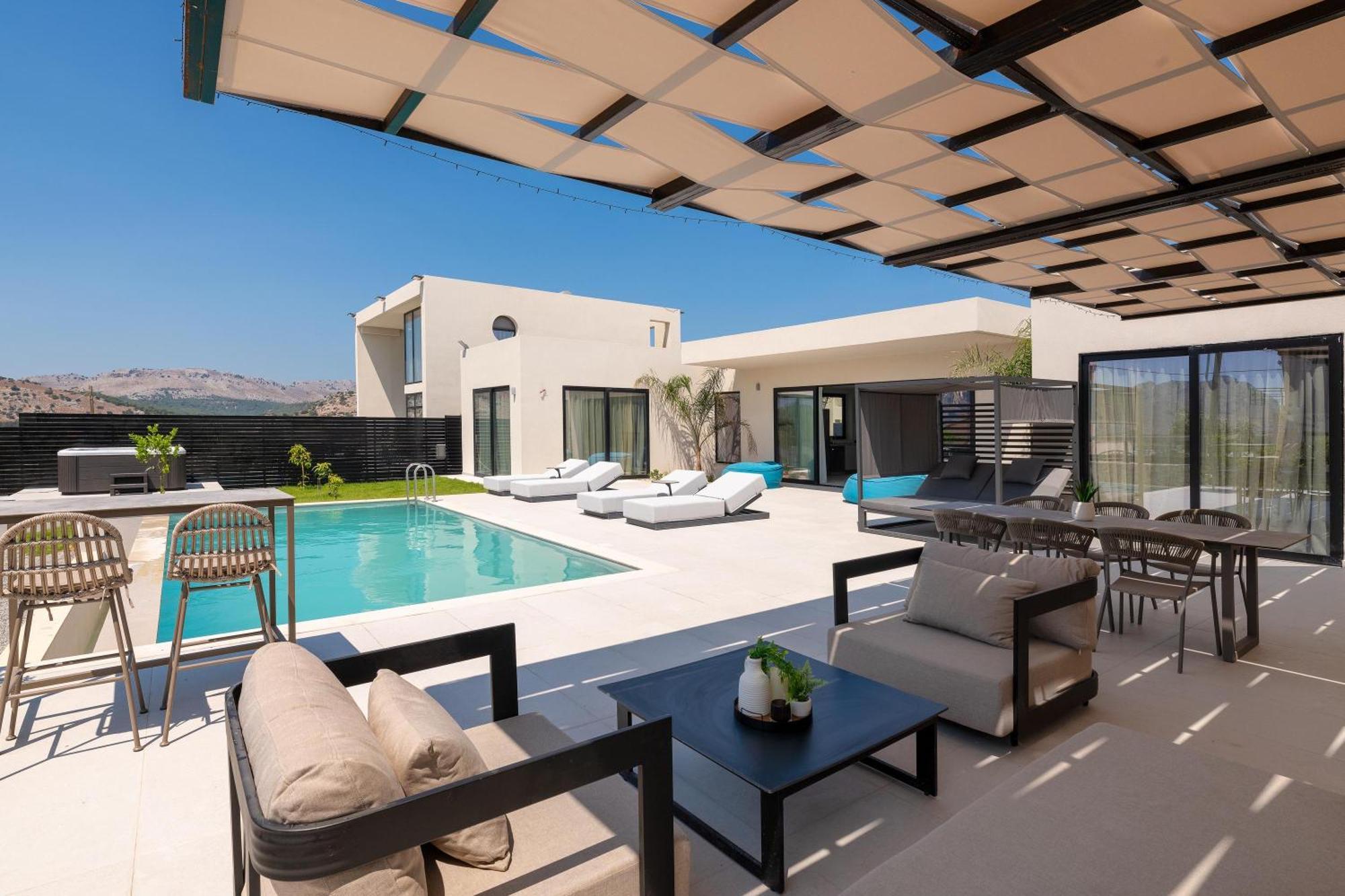科林比亚Trapezia Luxury Living别墅 外观 照片