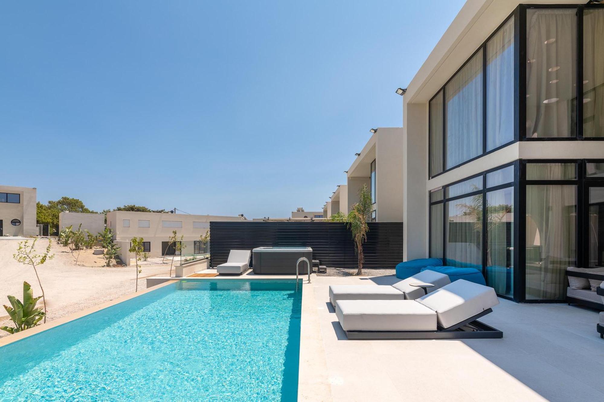 科林比亚Trapezia Luxury Living别墅 外观 照片