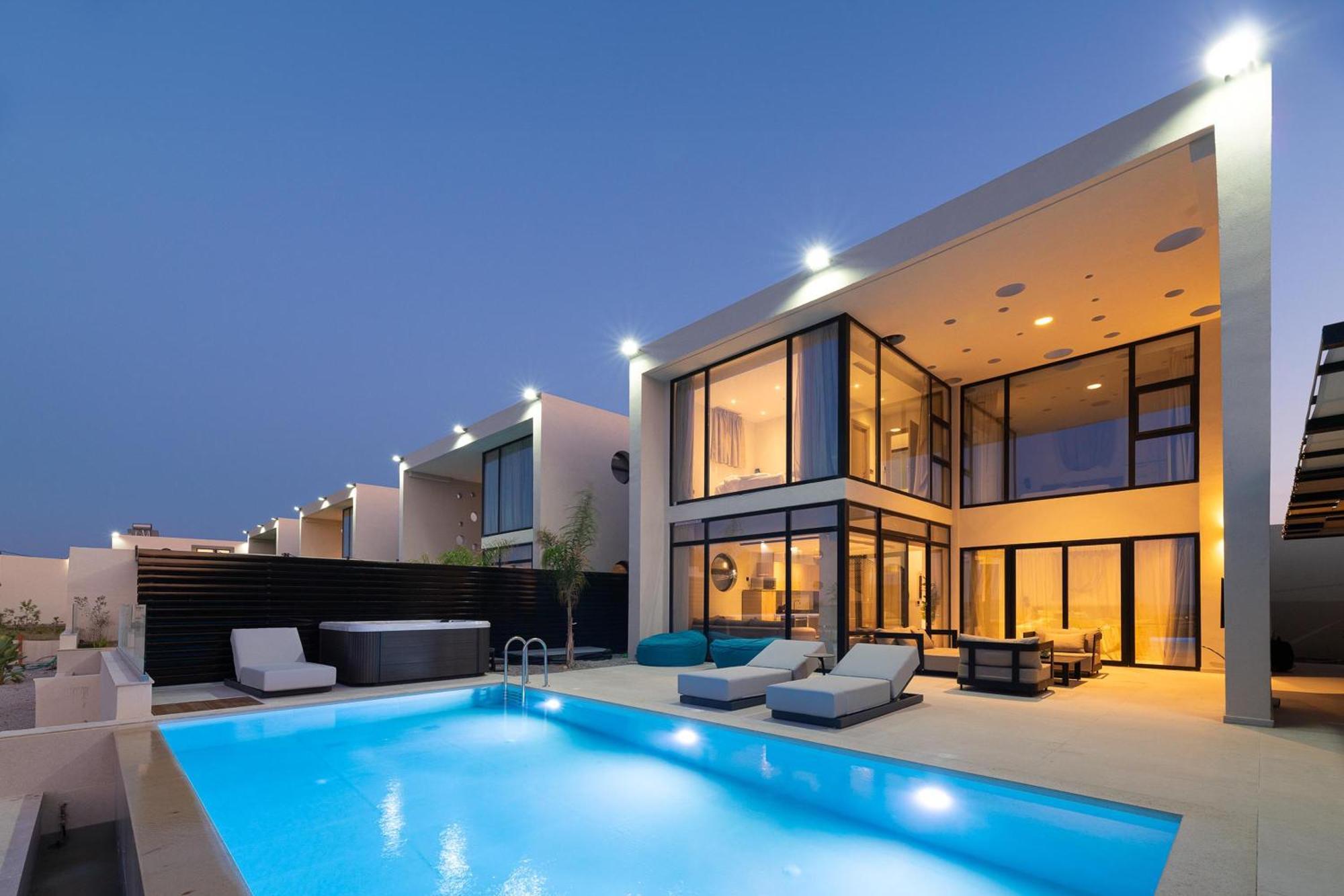 科林比亚Trapezia Luxury Living别墅 外观 照片